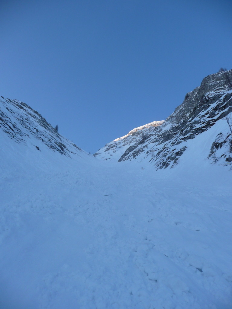 Cheval Blanc, couloir Nord.