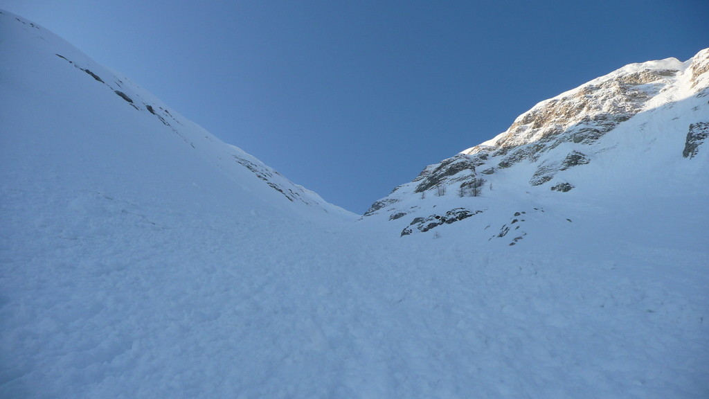 Cheval Blanc, couloir Nord.