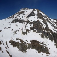 Face S-SE du Pic du Midi Couloir de la Roche Noire