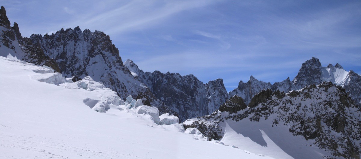 Sur le glacier des Améthystes
