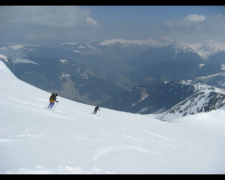 Descente sur le Chornais