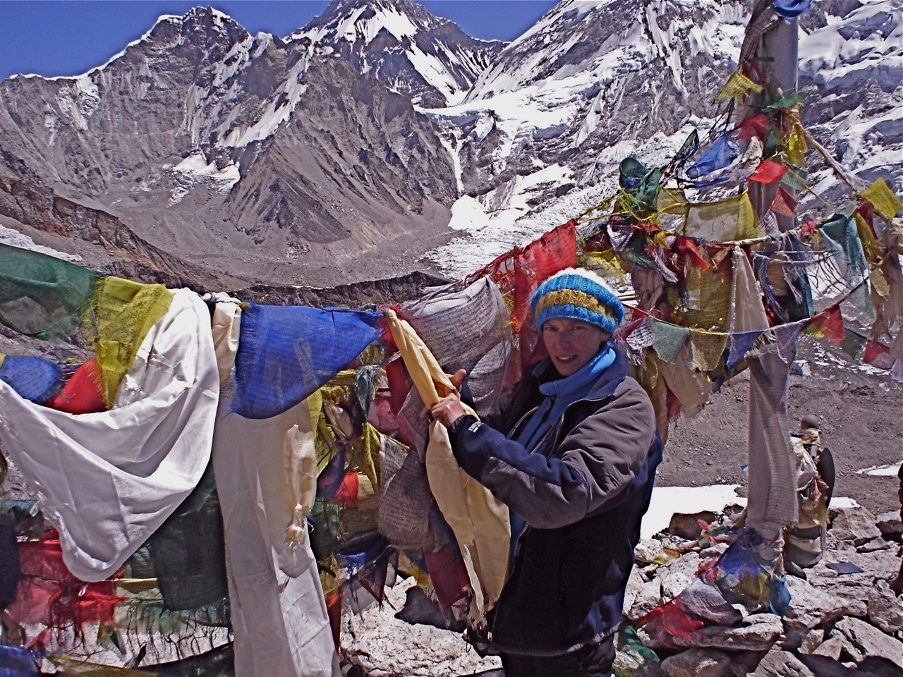 Au sommet du Kala, 5550 m