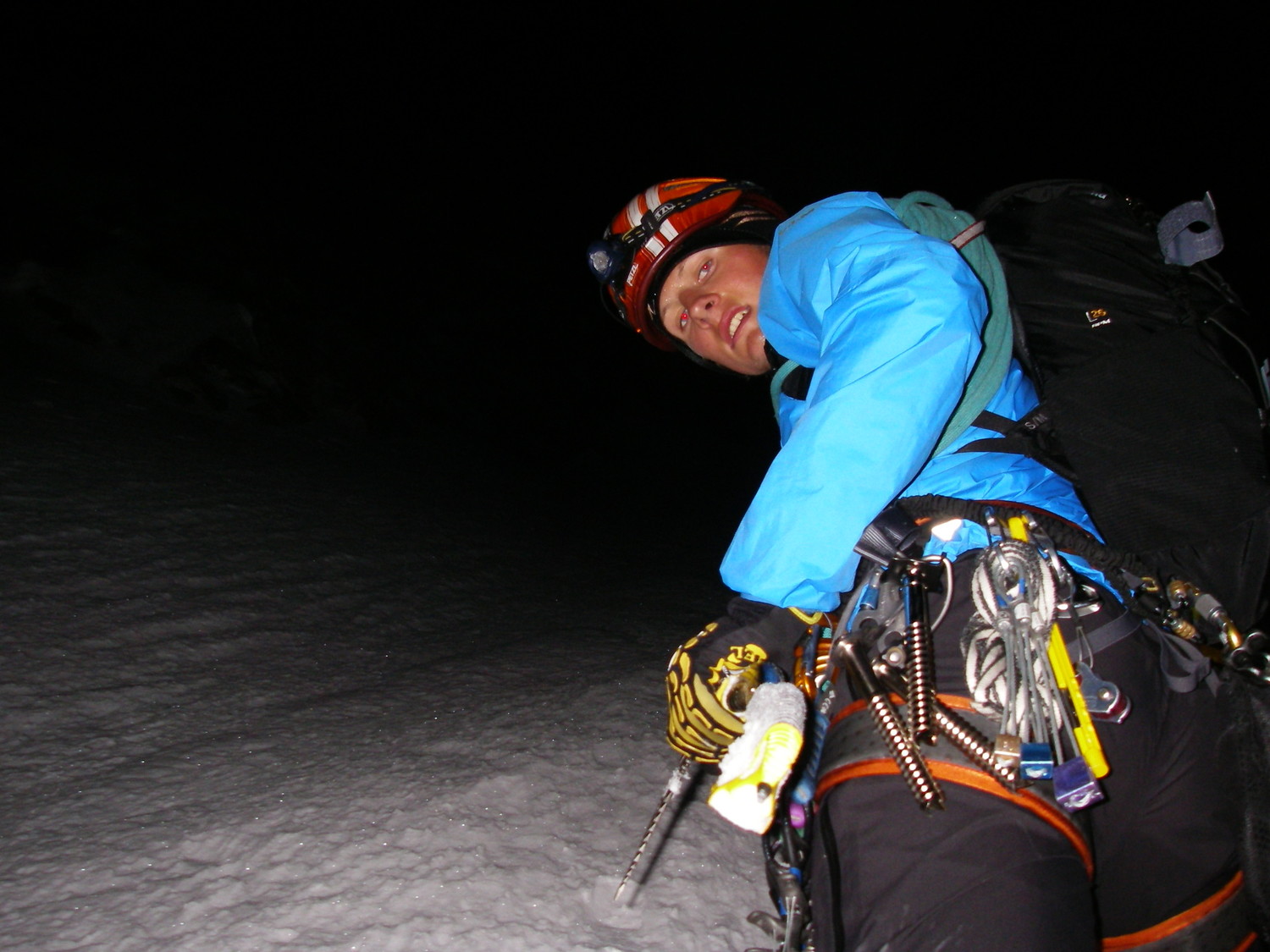 dans le bas du couloir