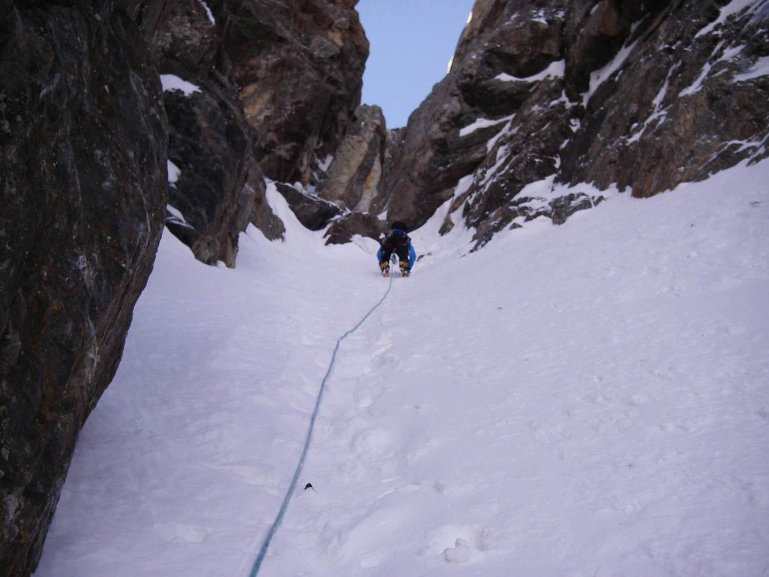 progression en corde tendue la plupart du temps