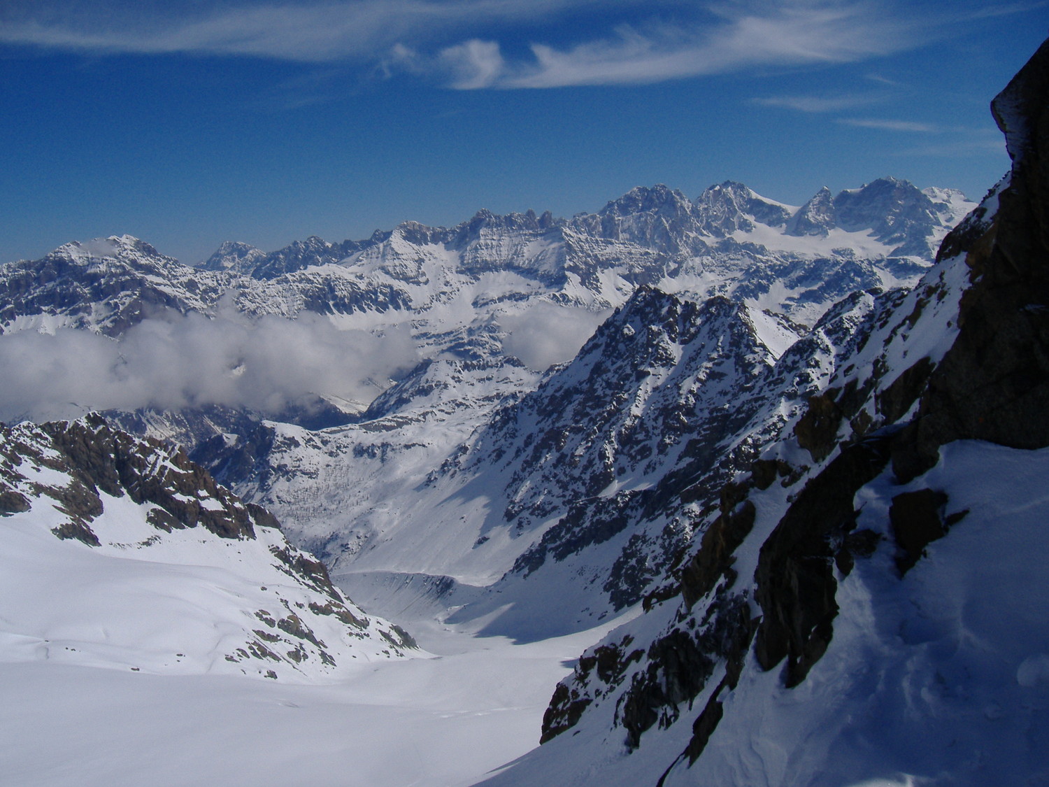 panorama dal passo di Cassandra