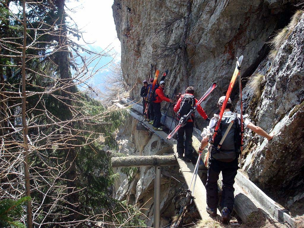 sortie par bisse de Ladu