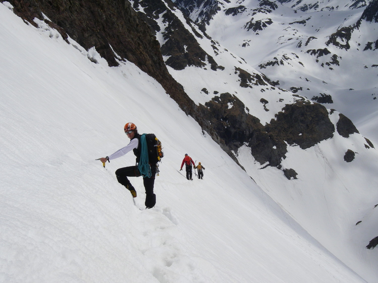 Risque d'avalanche de fonte sur le retour
