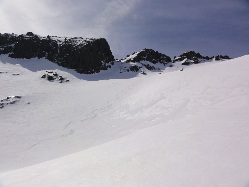 il canale finale del monte rotondu
