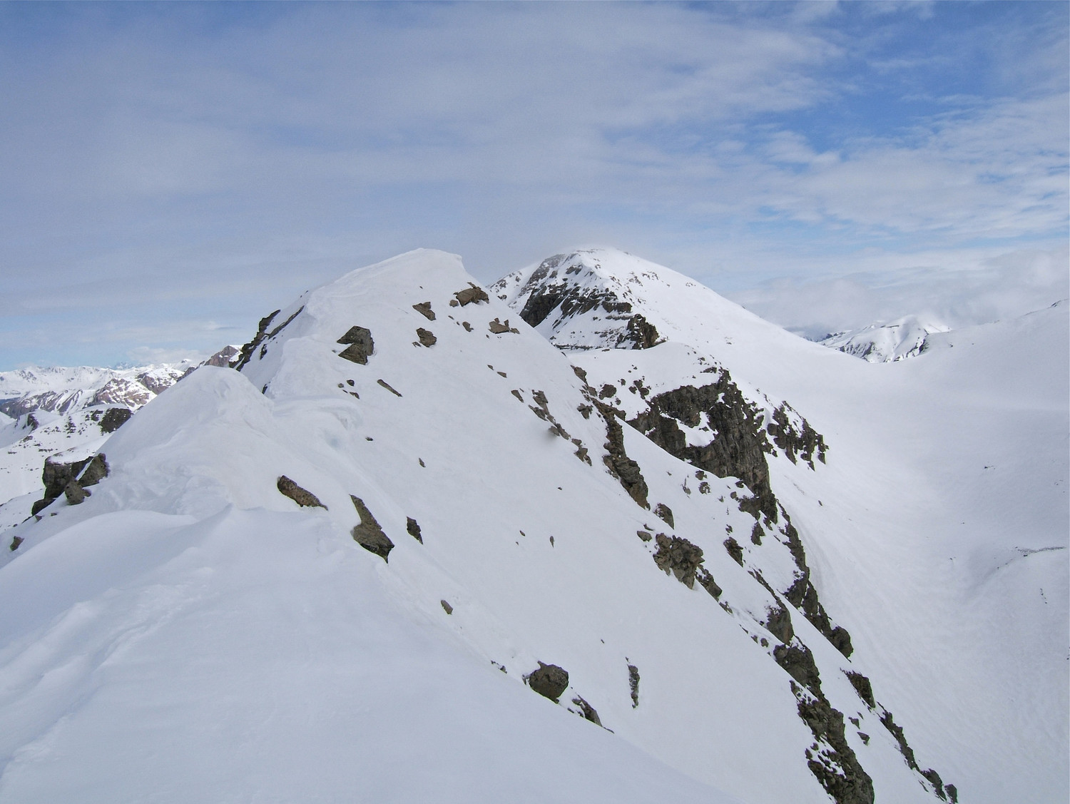 Gias Vieux, Sanguinière et Col du Petit Valloar.