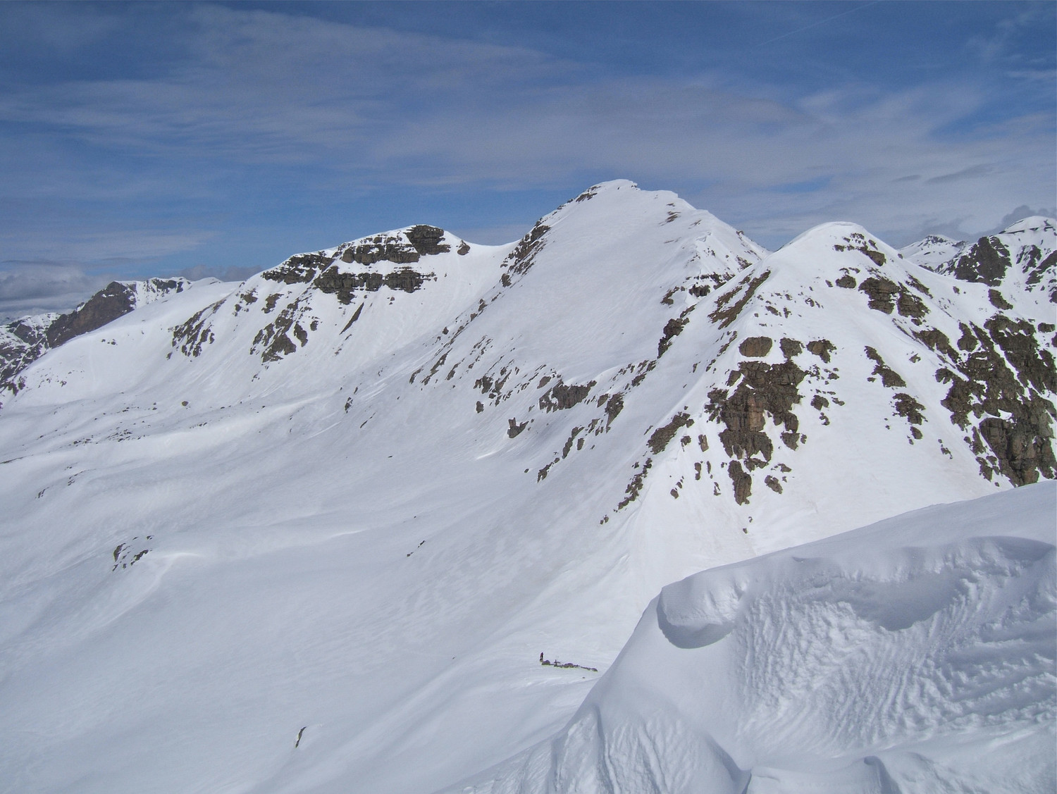 Col de la Braïssa et Cime de la Plate.