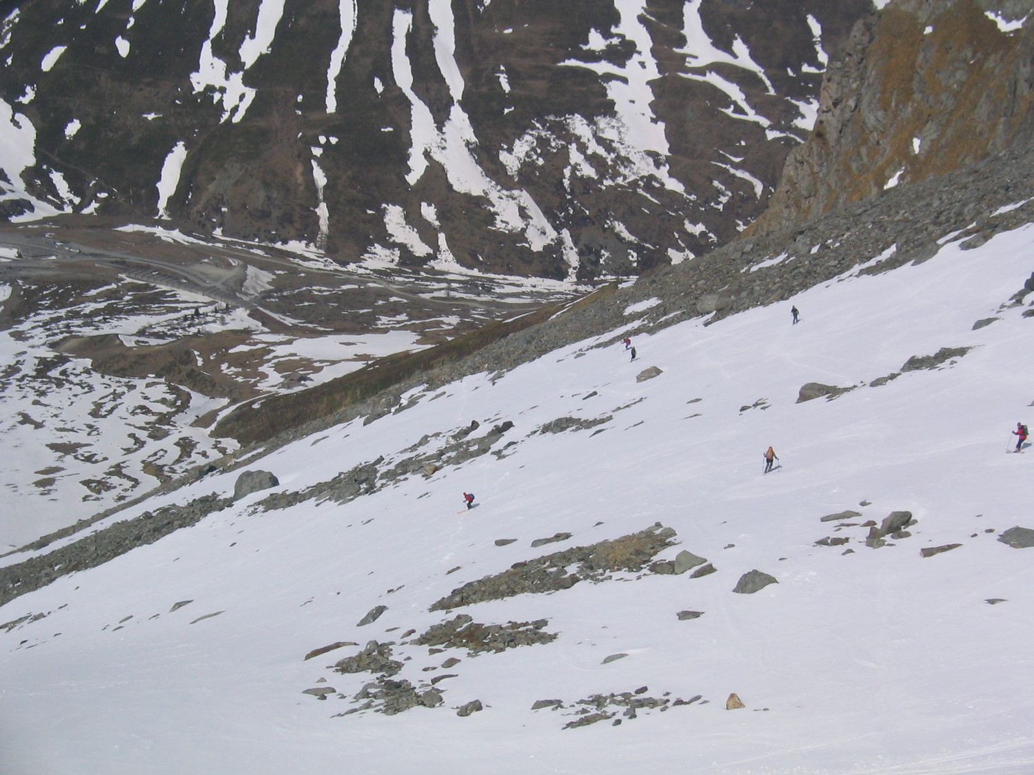 Combe du Torrent du Perche la descente