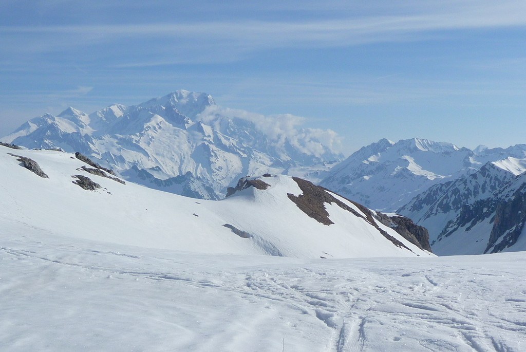 Arrivée au col