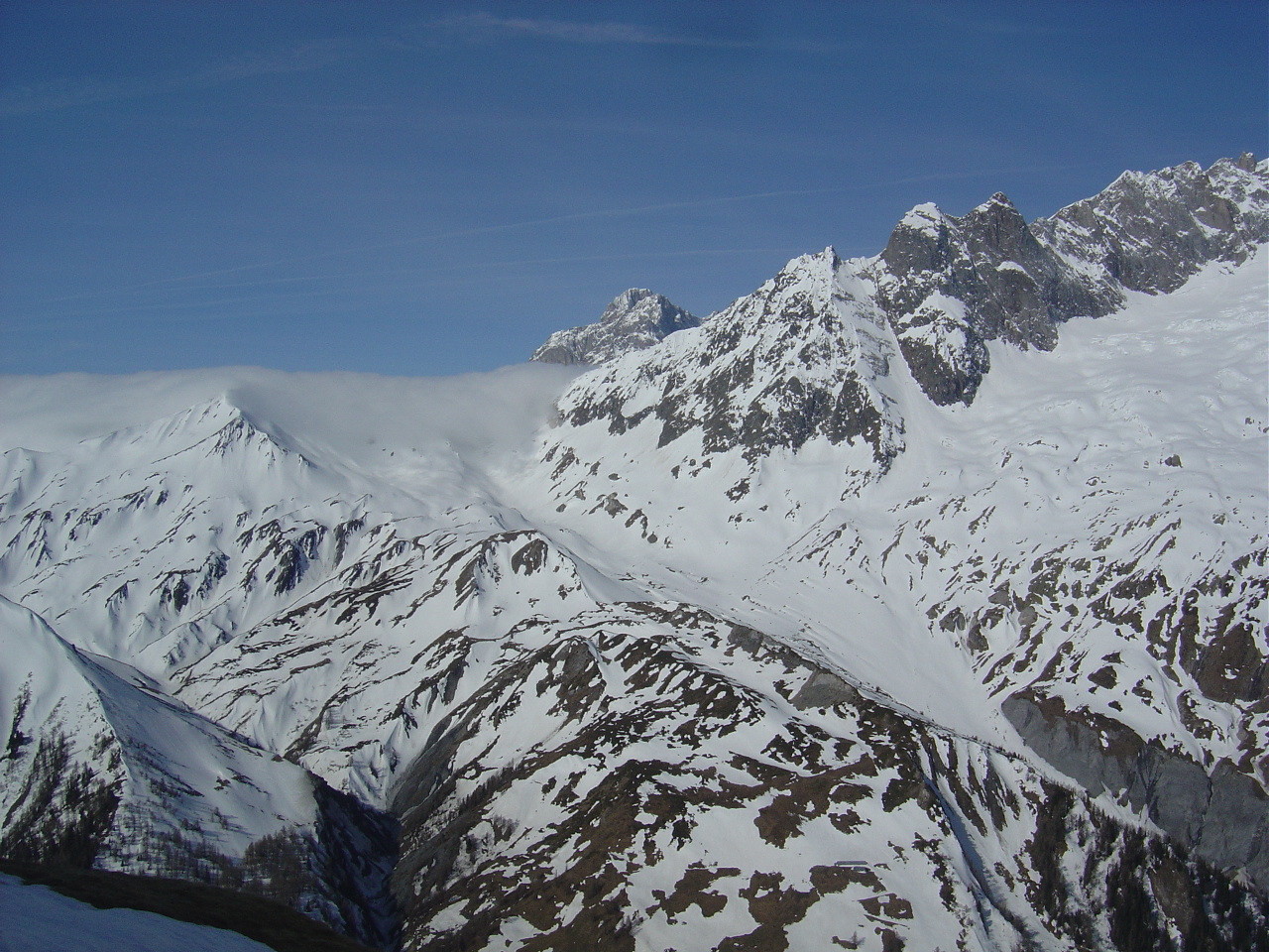 La Tête Ferret et la combe des Fonds
