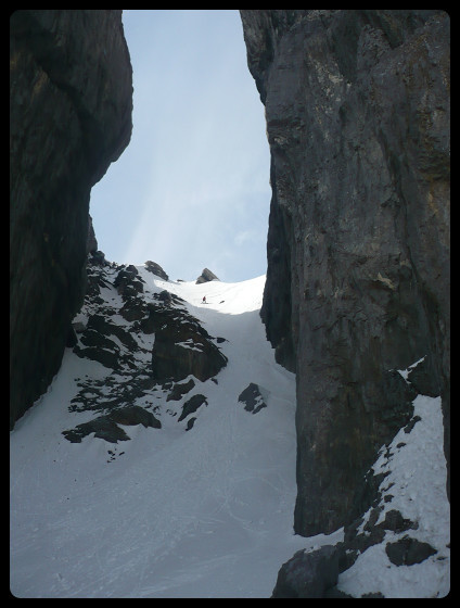 Greg entame sa descente