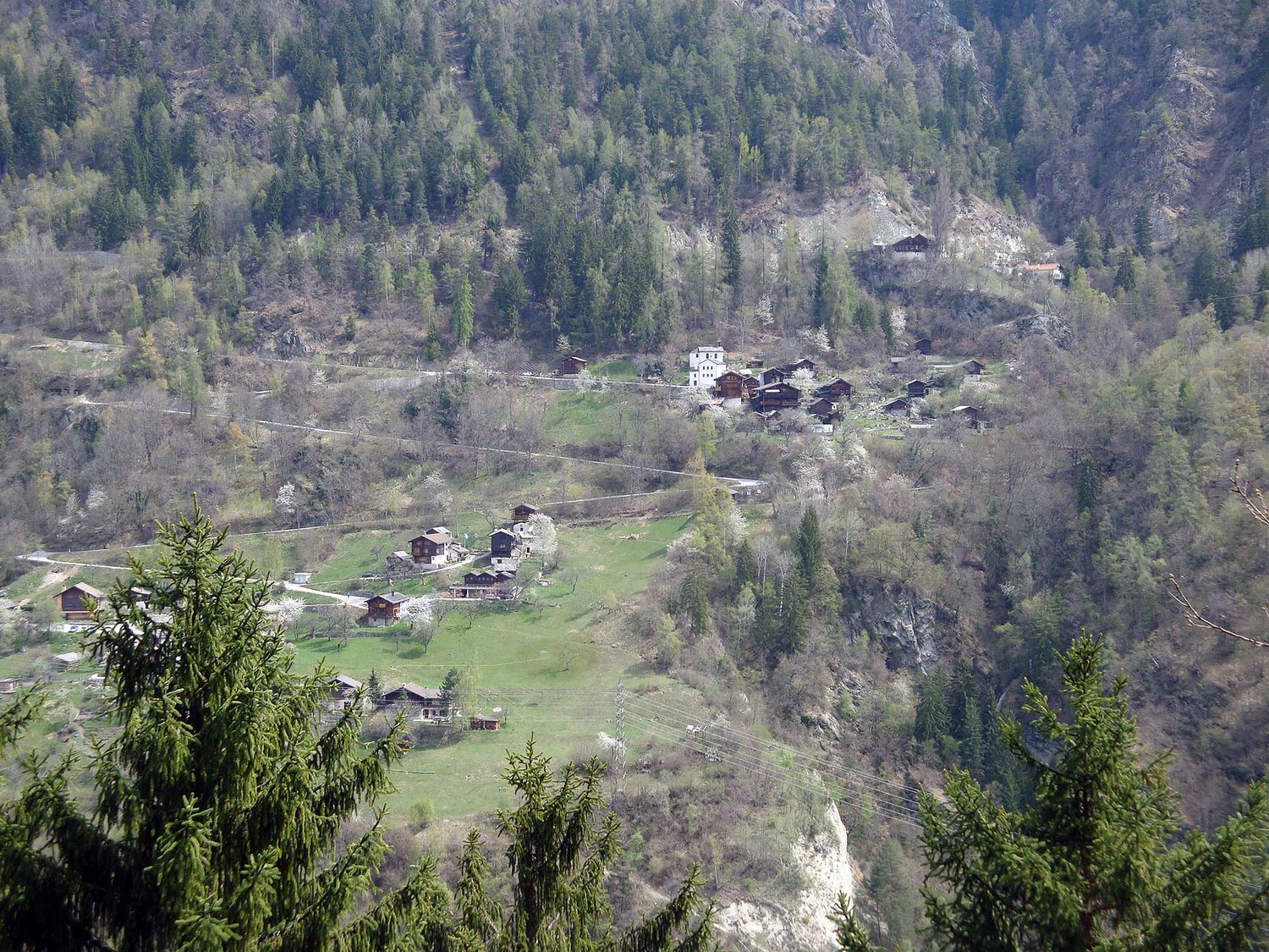 Fang: village médiéval