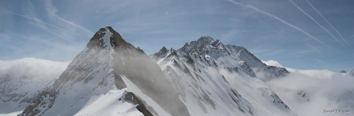 Aiguille des Angroniettes et Grand Golliat