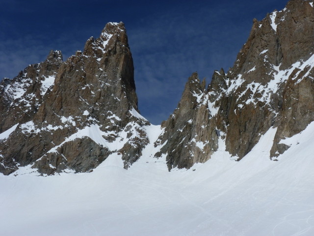 Col de la Casse Déserte depuis le col des Neiges