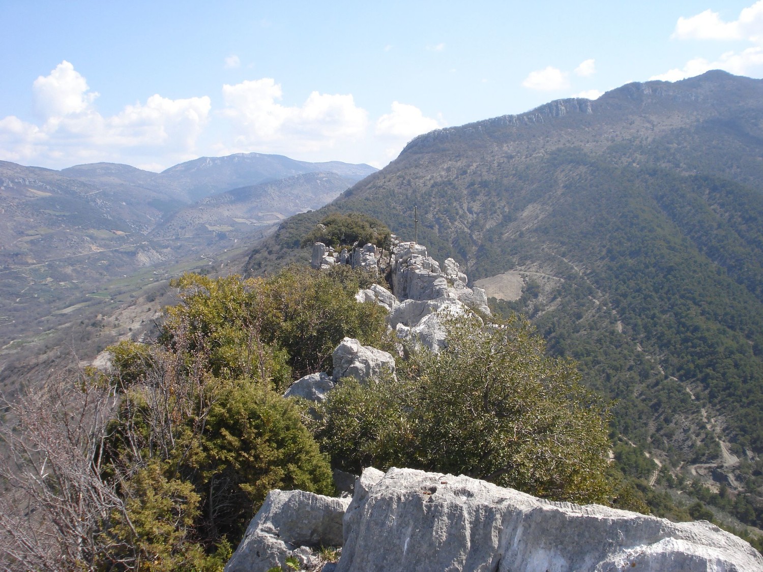 Au sommet du Rocher Saint-Julien