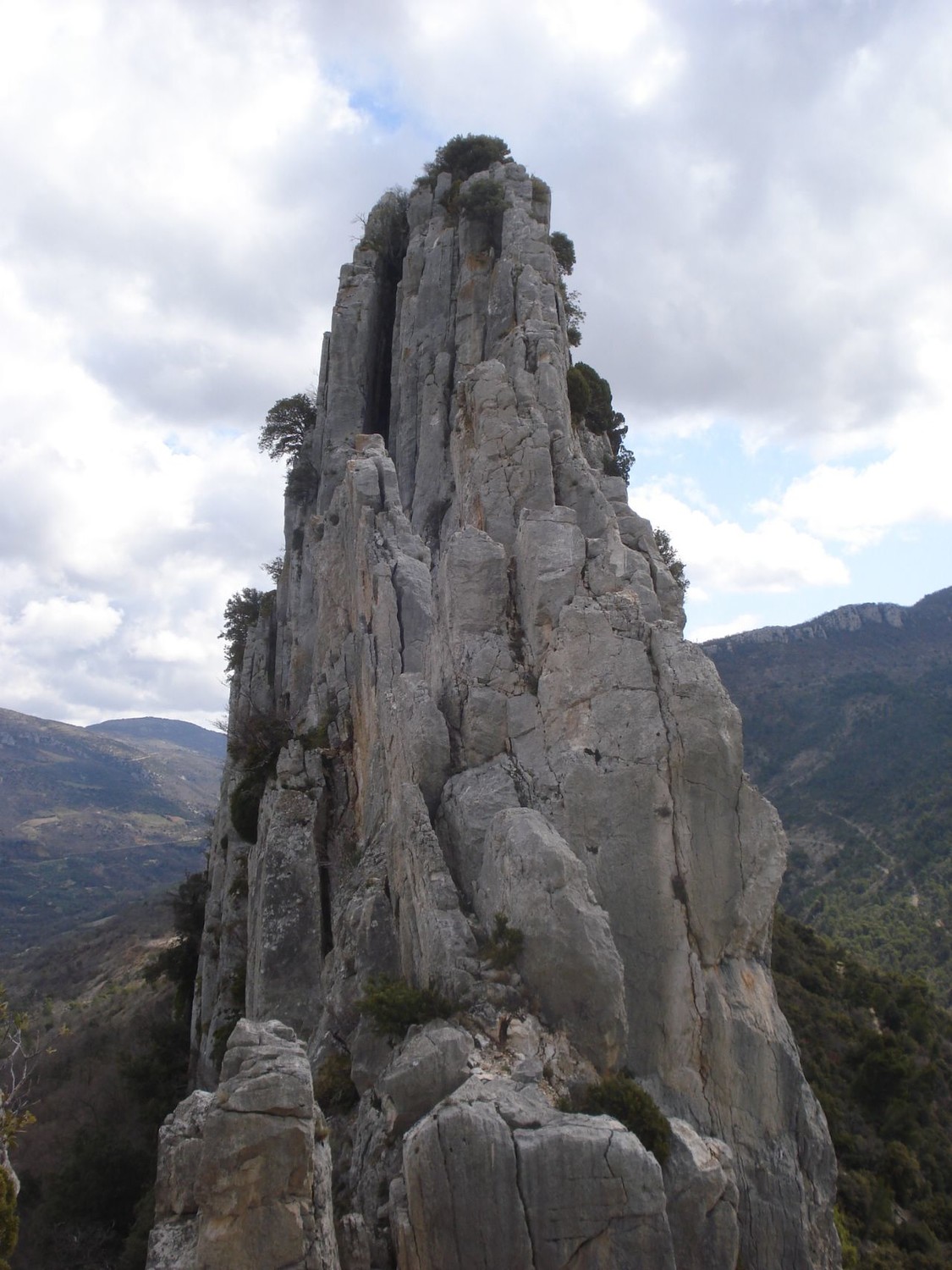 L'arête du Saint-Julien depuis R3