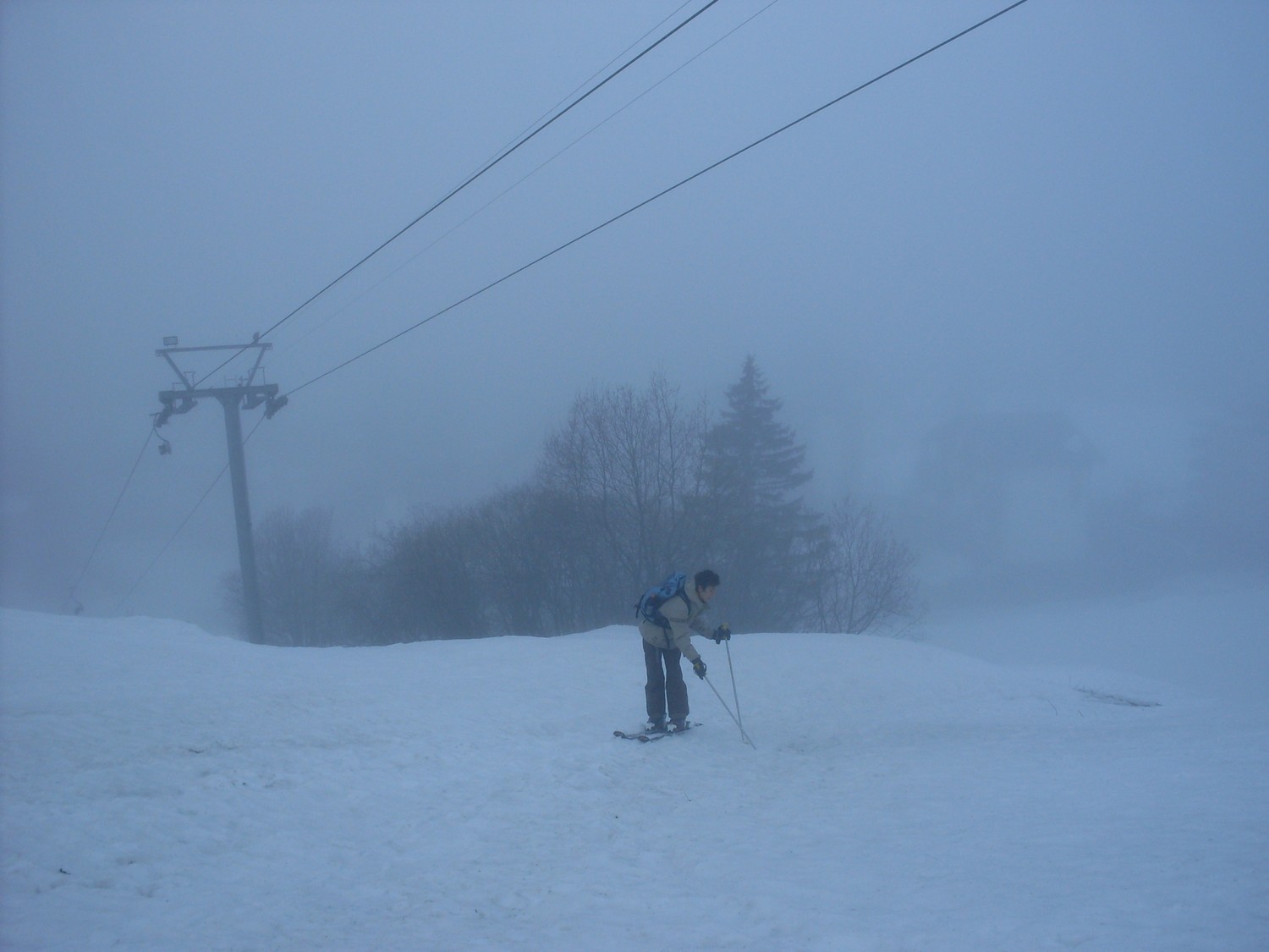 sondaggio neve marcia sopra san bernardino