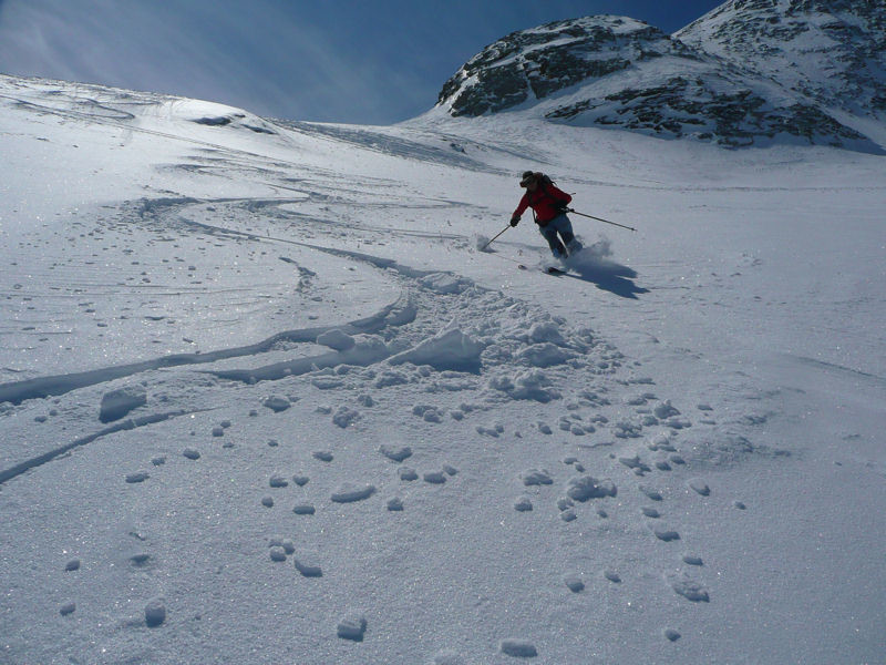 haut du Glacier kastelberg