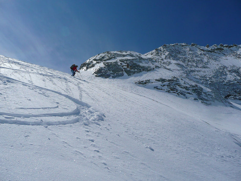 haut du Glacier kastelberg