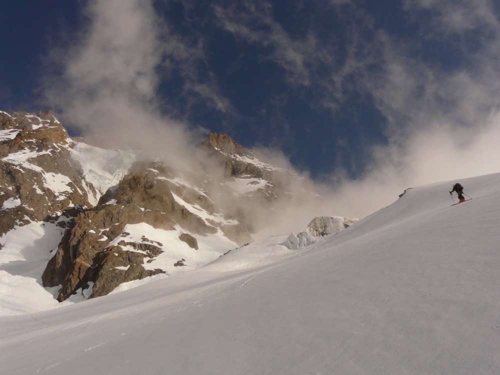 Sur le Glacier du Petit Mont Blanc
