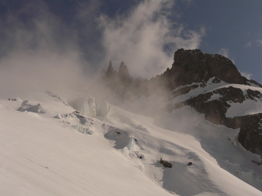 Sur le Glacier du Petit Mont Blanc