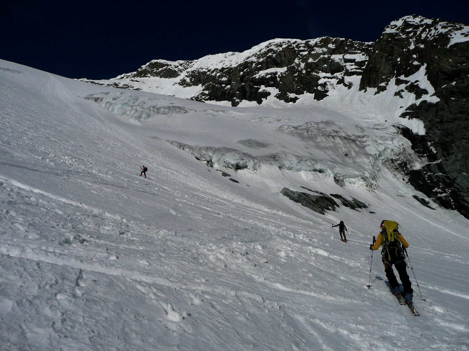 Remontée du Glacier de Troquairou