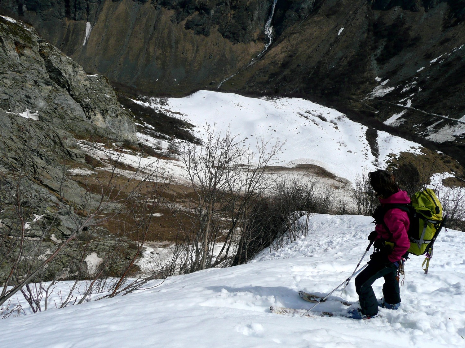 Goulet inférieur à la descente sur le Liaisonay