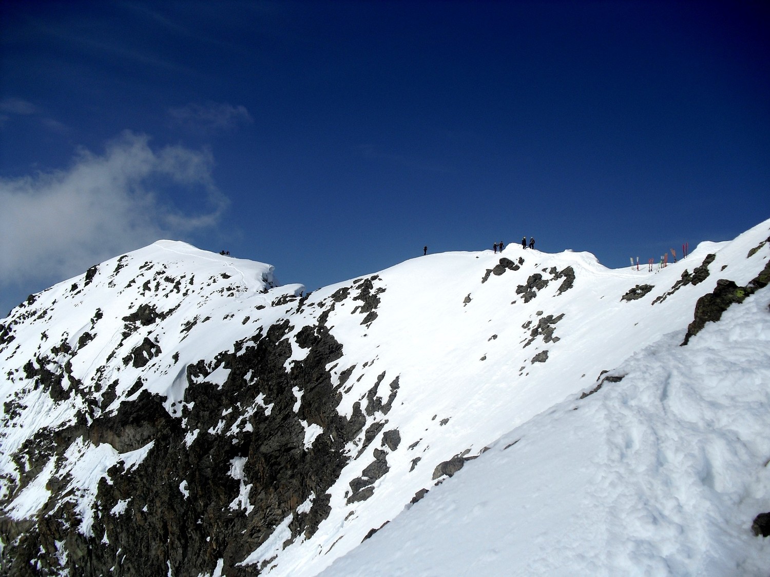 La cima estiva del Lagrev