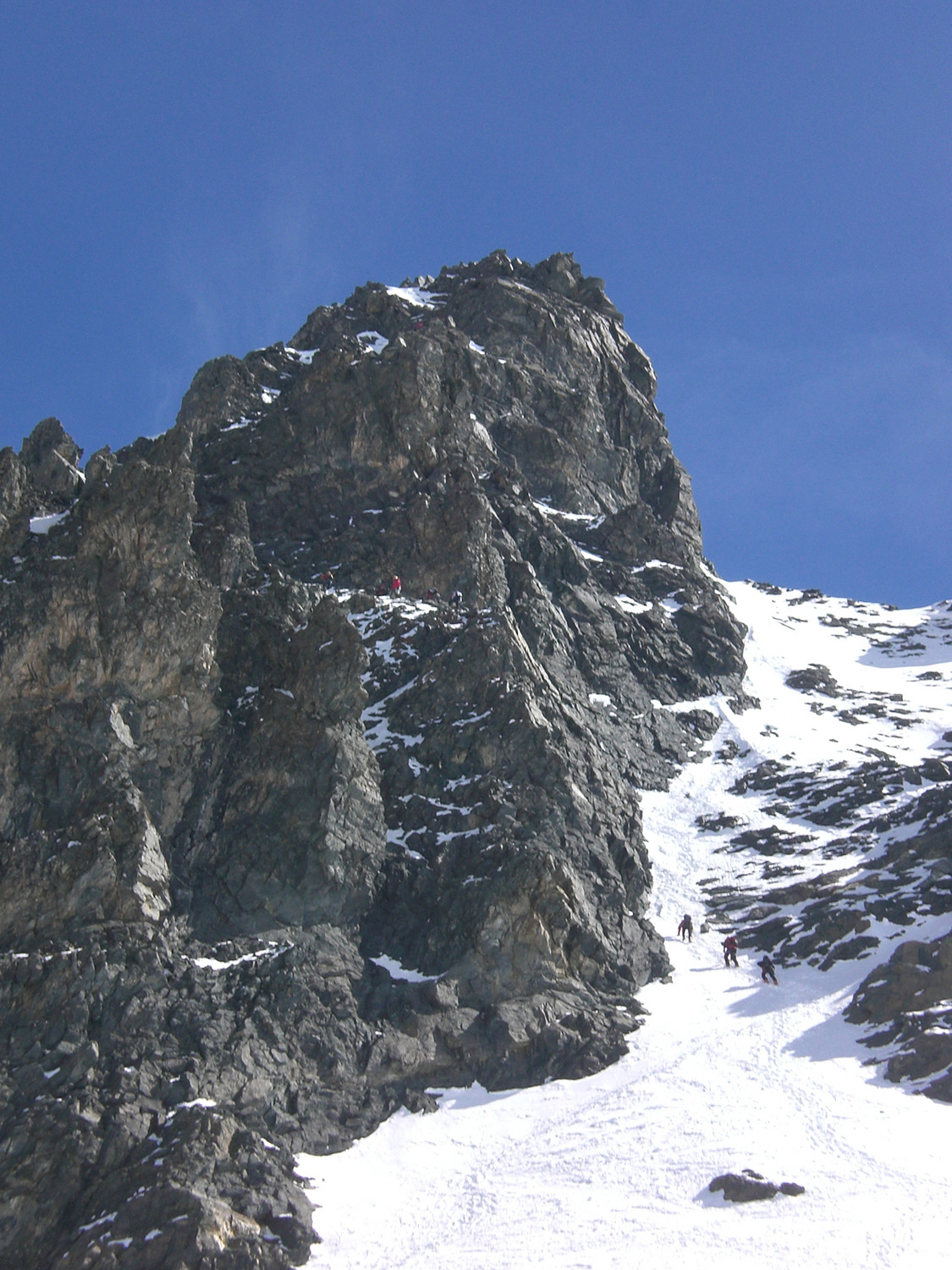 cresta finale del Rimpfischhorn