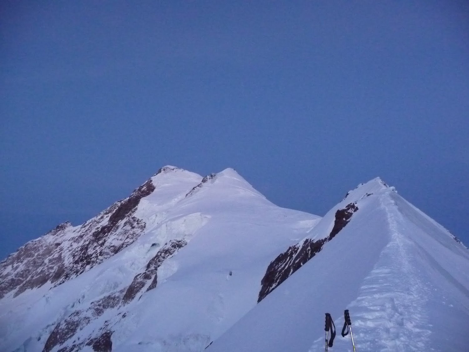 la vetta dal colle