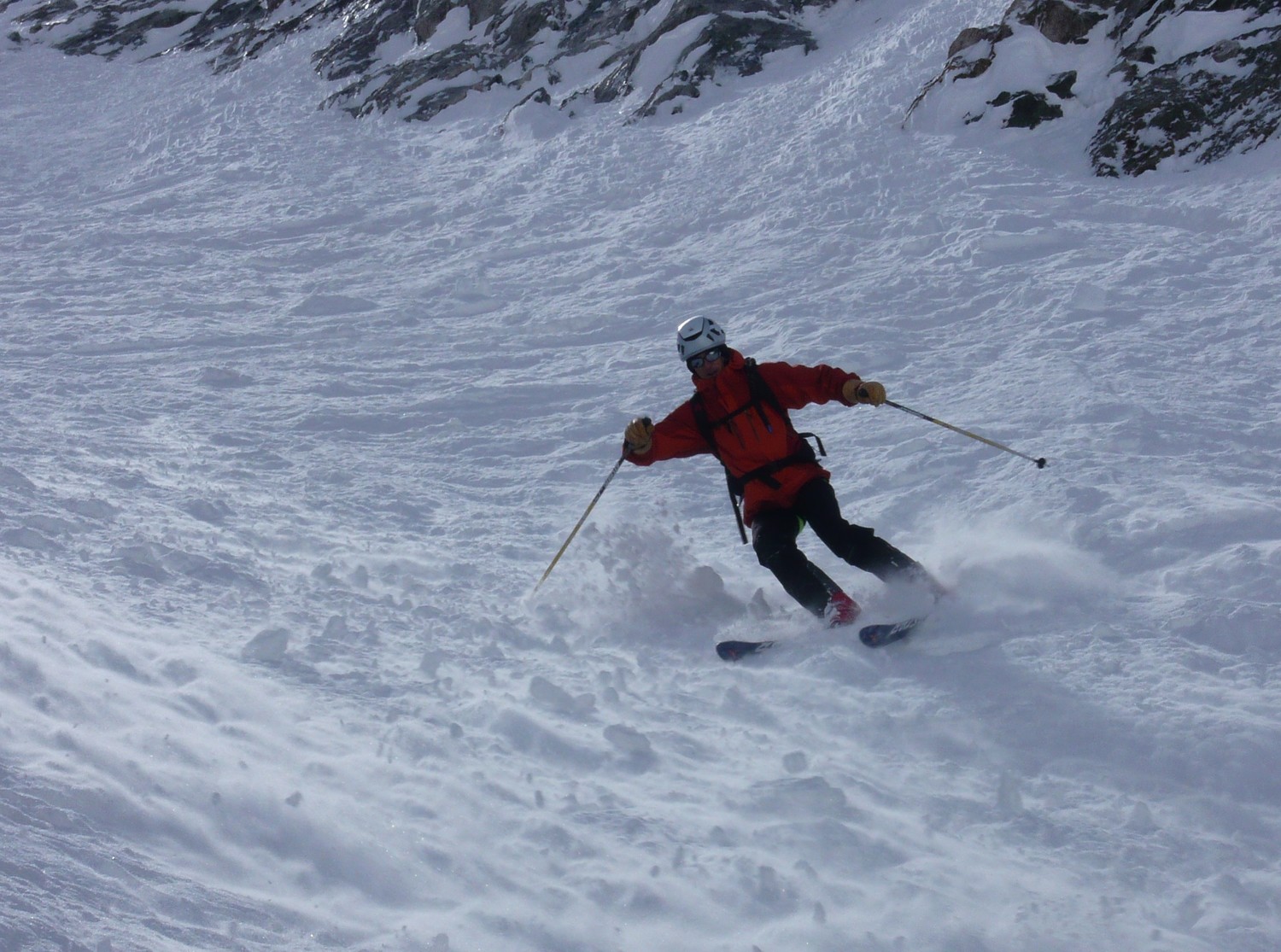 Bonne neige, belle pente... Tout va bien !