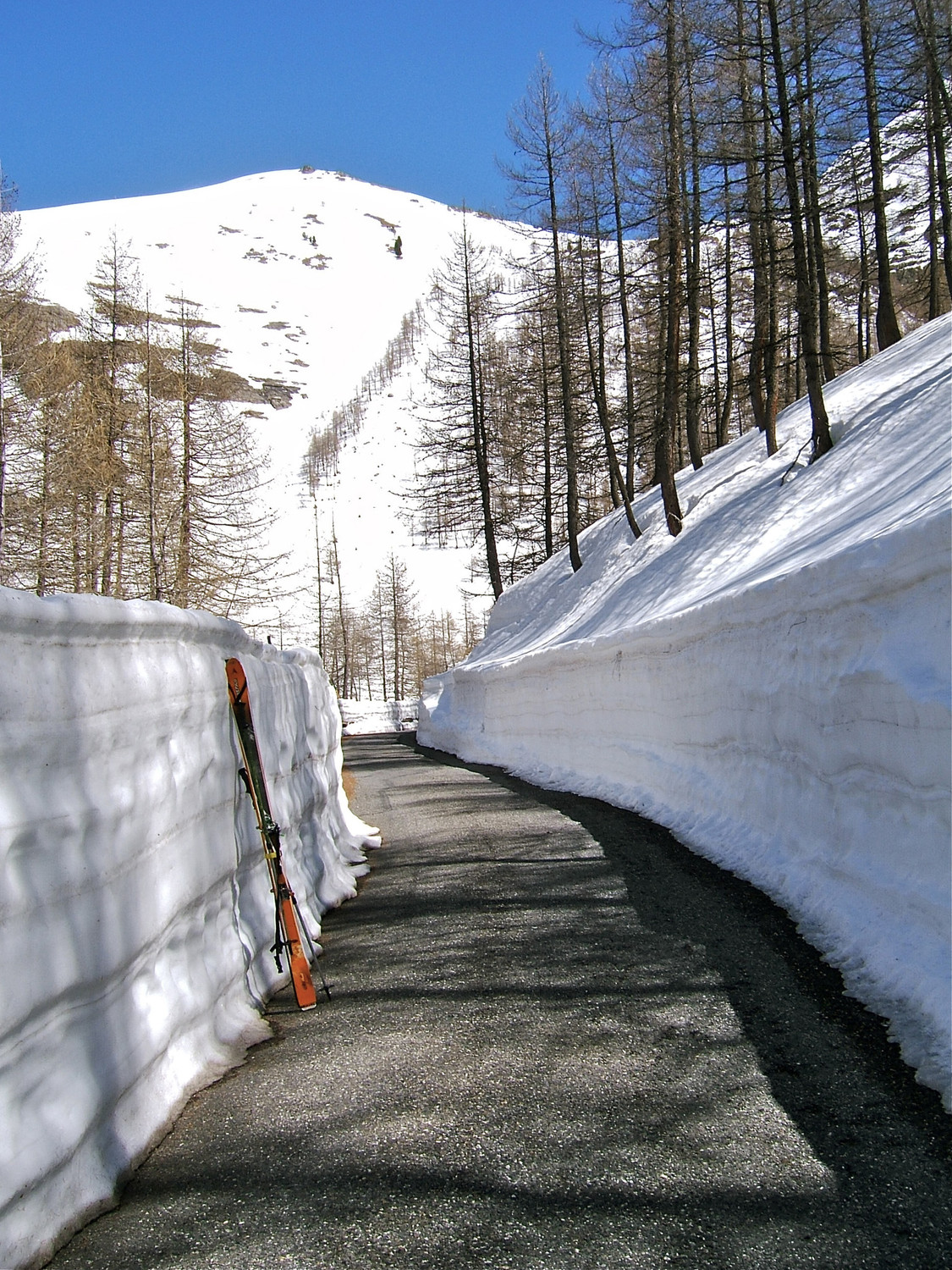Impréssionnant la hauteur de neige à 207Om.