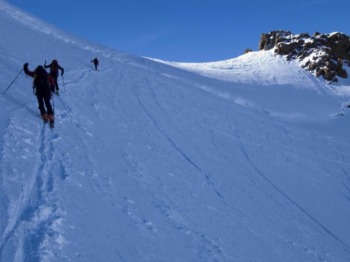 arrivando al "Sattel"