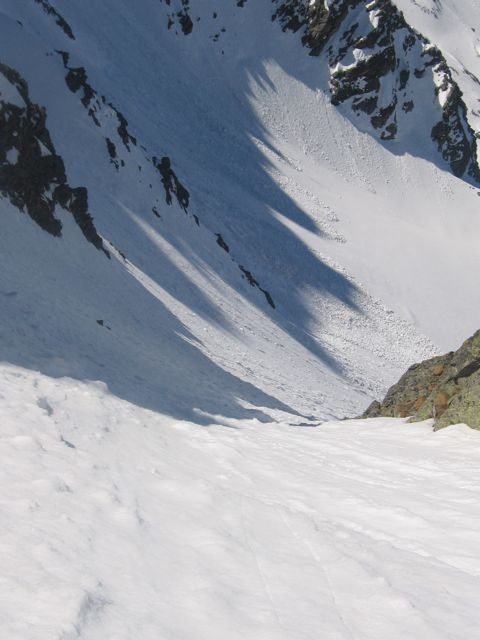 dans le premier couloir