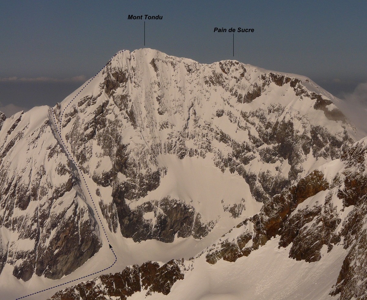 Mont Tondu - Couloir Snoopy