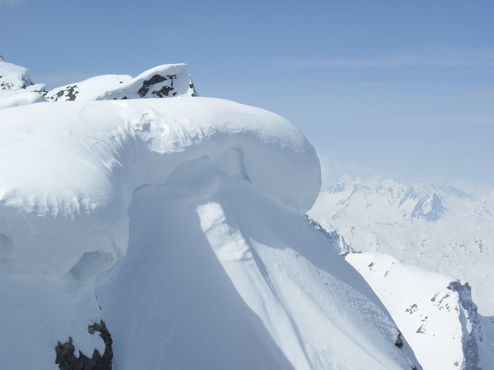 LA MERINGA VERSO LA VETTA ALPINISTICA