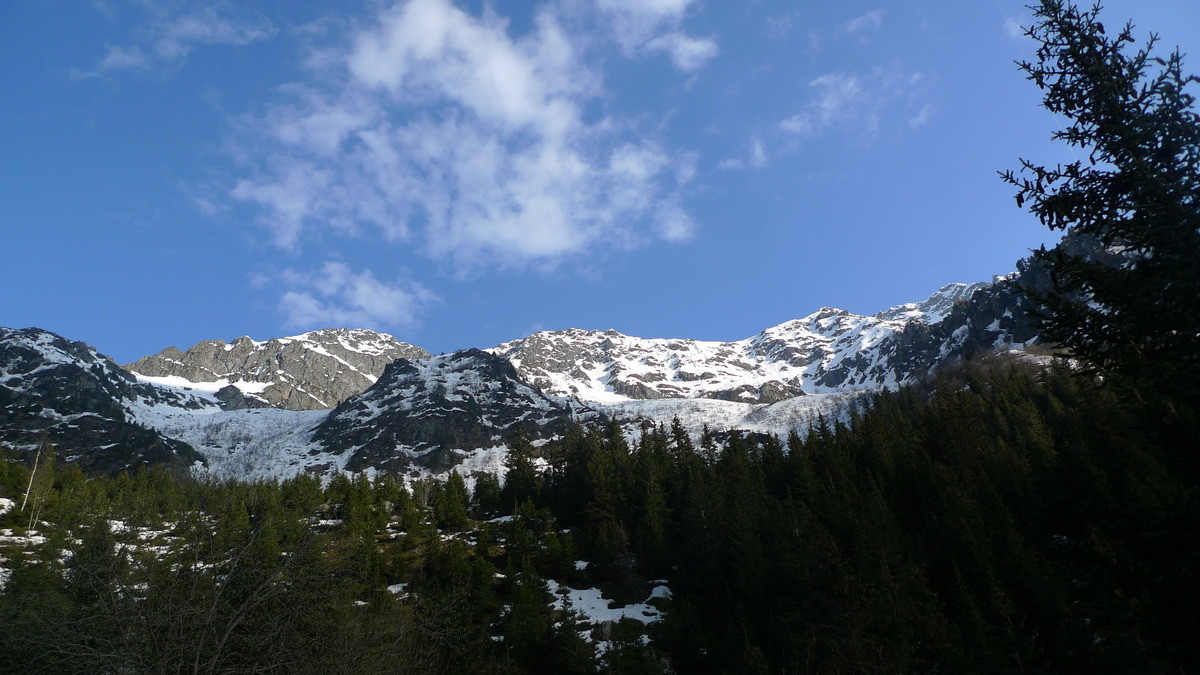 conditions versant N col de la Scia