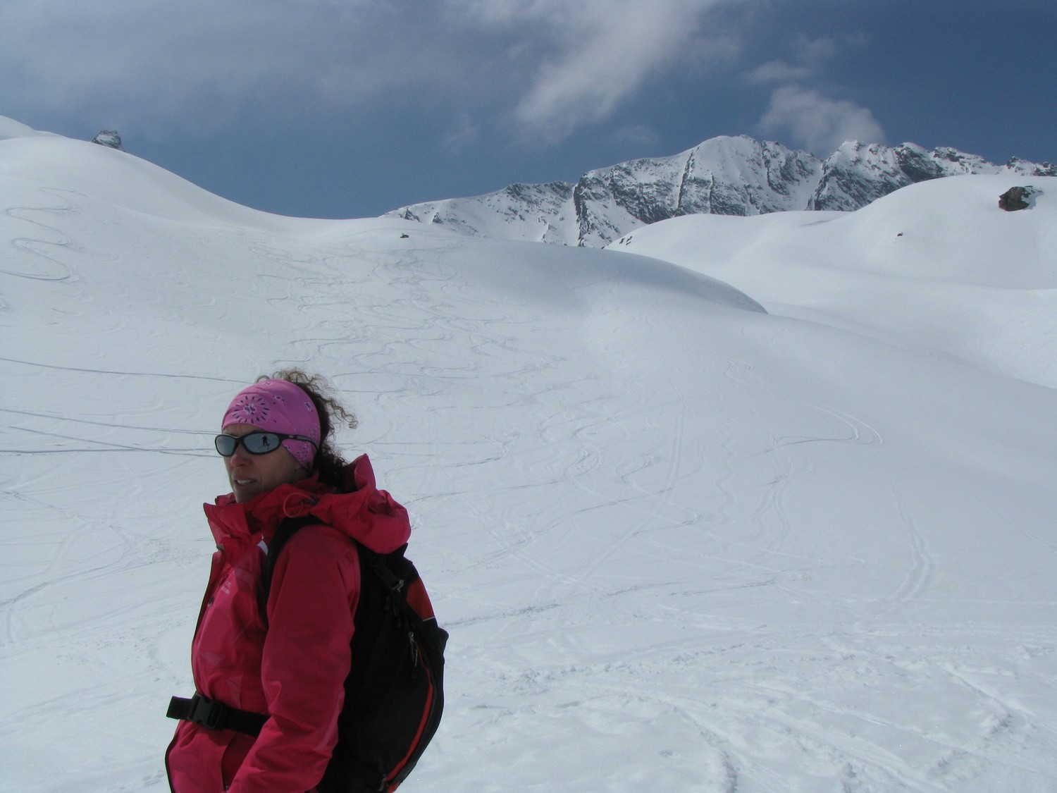 Descente, direction vallon du Pisset