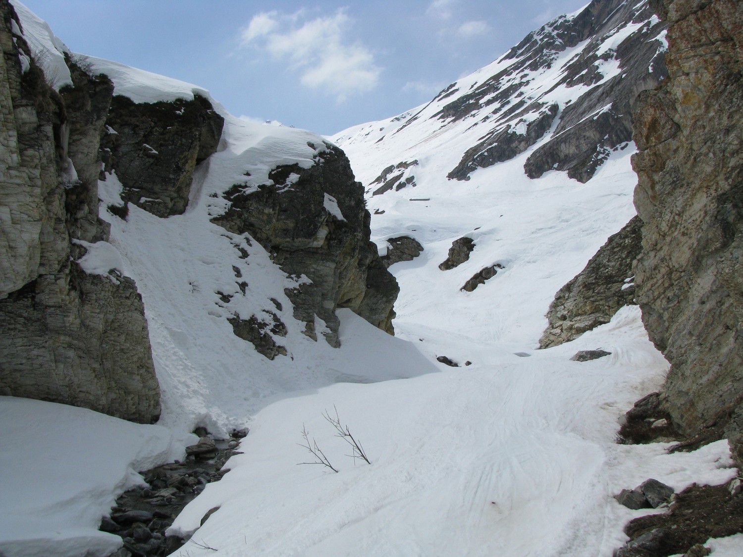 Sortie du vallon du Pisset