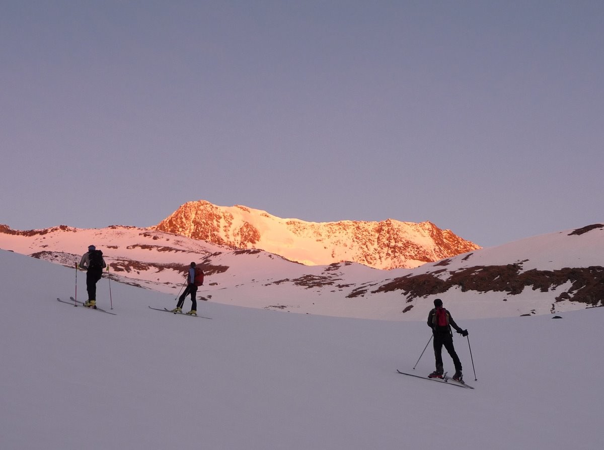 ....buongiorno alla Weissmies...