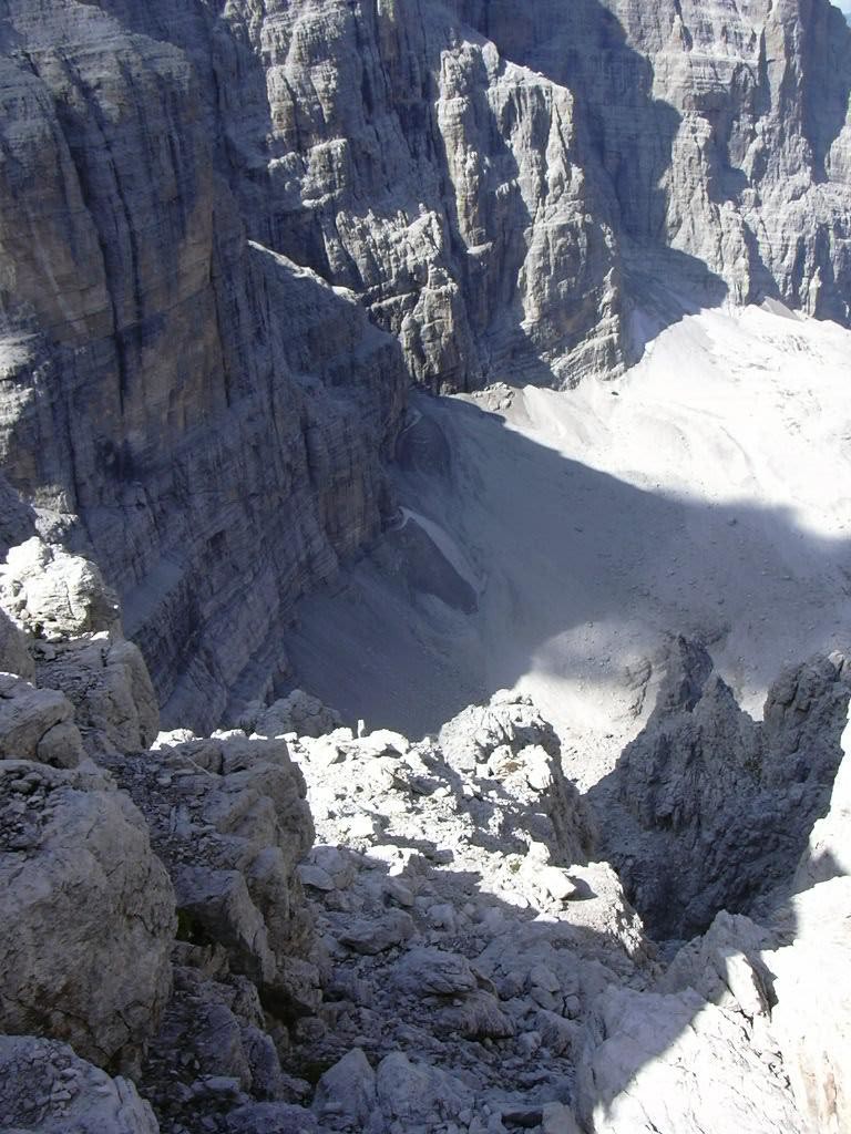 Vue plongeante depuis la VF
