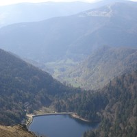 Lac de Schiessrothried et Wormsa, depuis Schiessroth