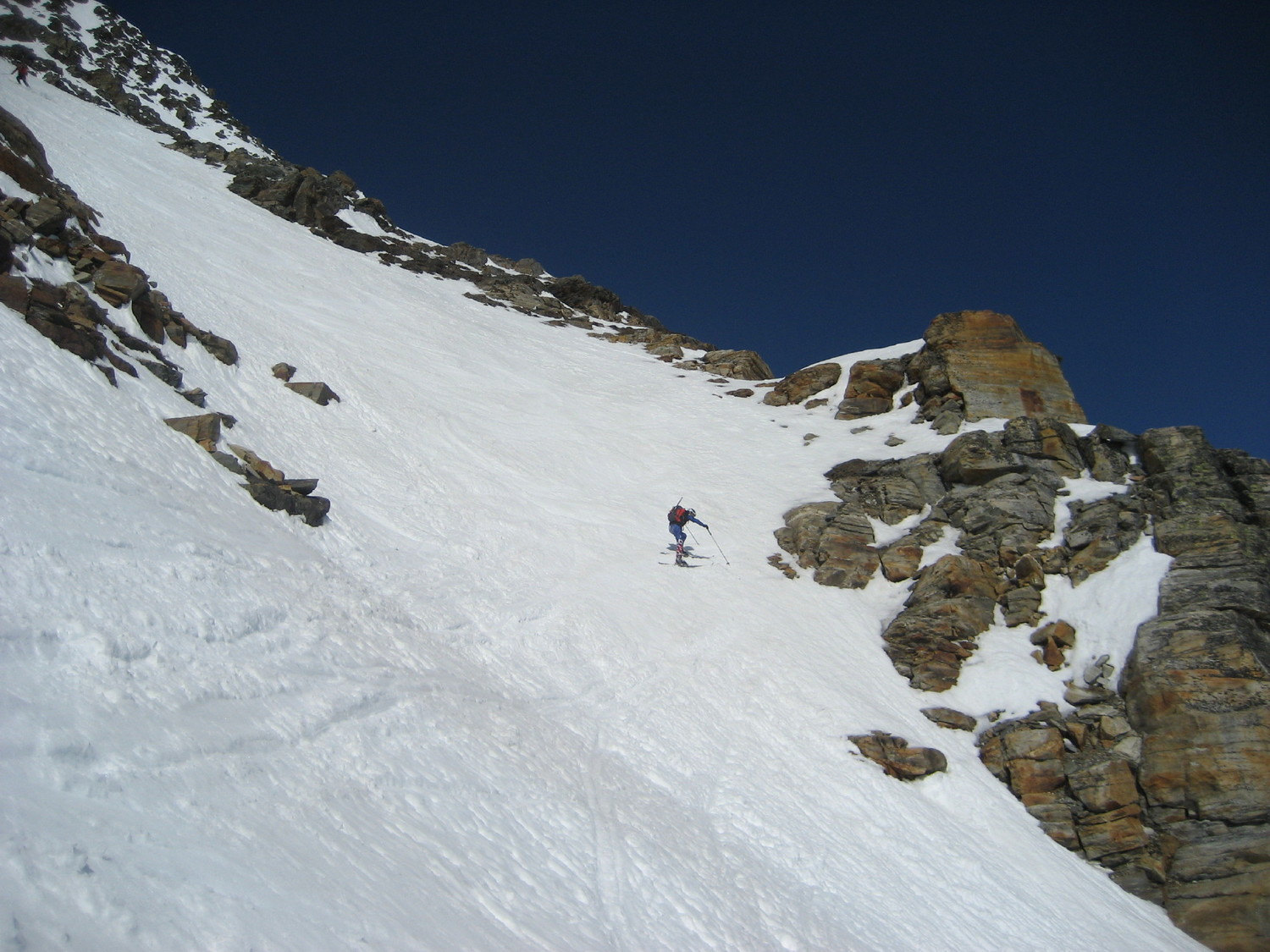 Stefano in prossimità della strettoia