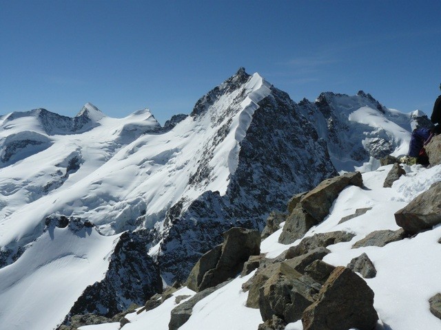 La Biancograth dalla cima del Morteratsch