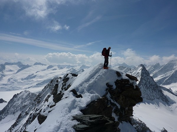 Sulla cresta del Rosenhorn