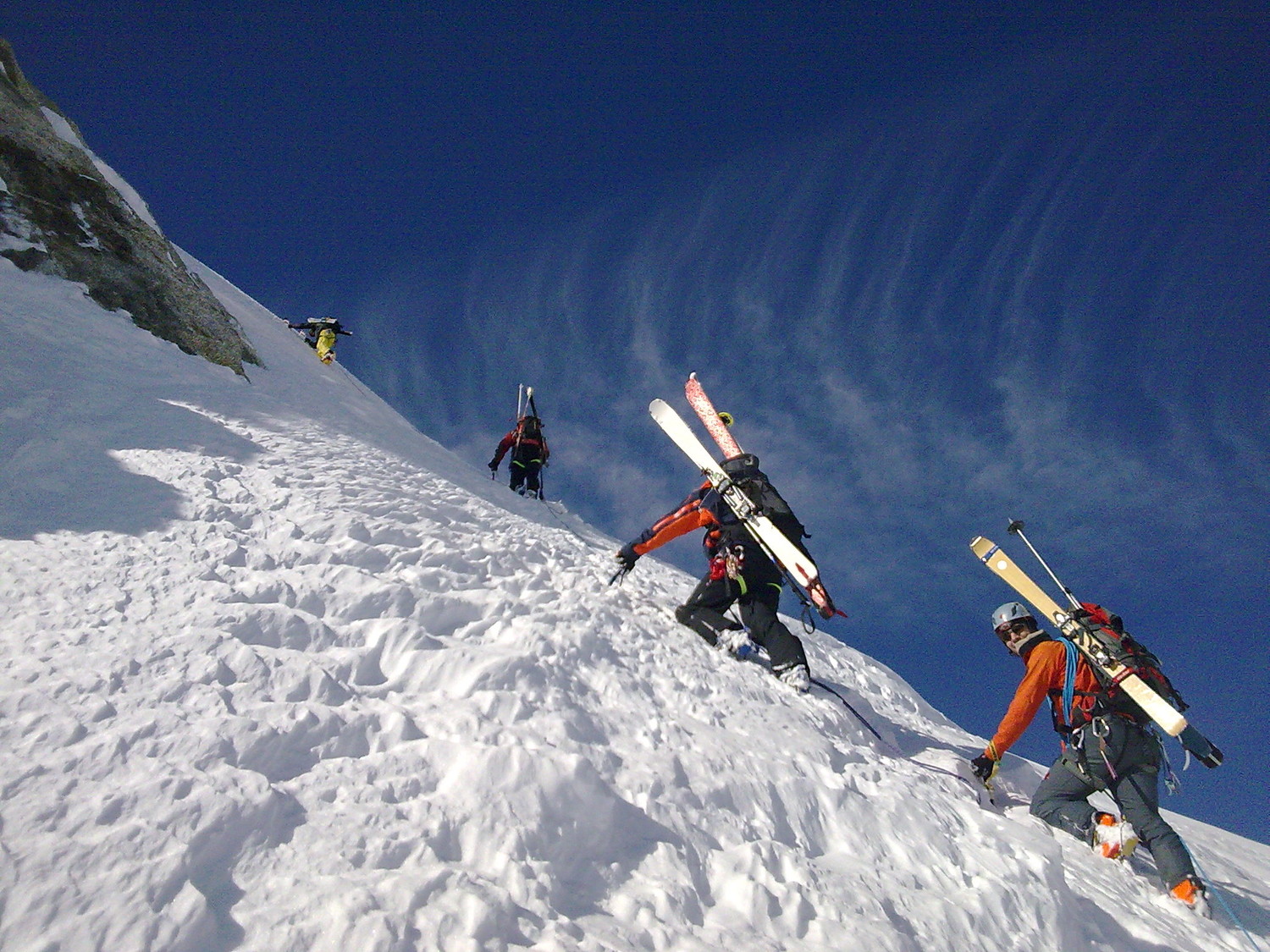 Montée à la queue leu leu