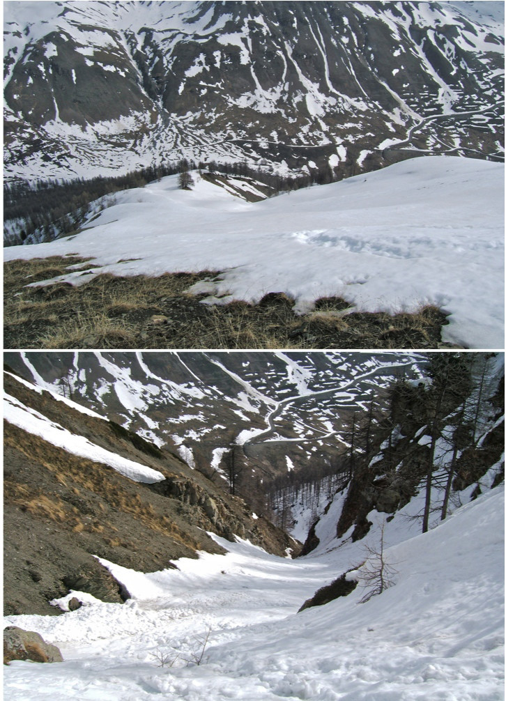Descente de l'Alpe.